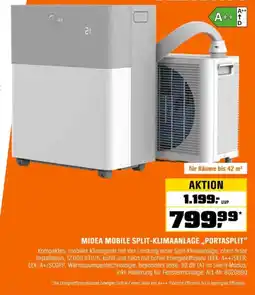 OBI MIDEA MOBILE SPLIT-KLIMAANLAGE,,PORTASPLIT" Angebot