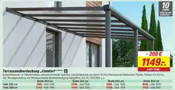 toom Baumarkt Terrassenüberdachung ,,Comfort" Angebot