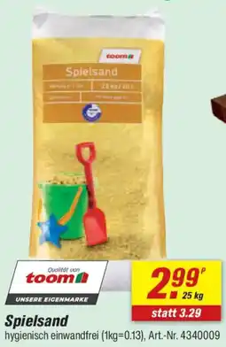 toom Baumarkt Spielsand Angebot