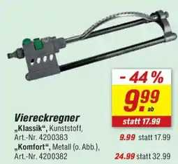 toom Baumarkt Viereckregner Angebot