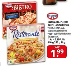 Multi Markt Ristorante, Piccola oder Flammkuchen Angebot