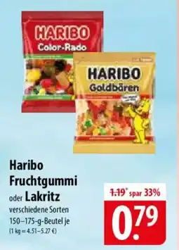 Famila Nord Ost Haribo Fruchtgummi oder Lakritz Angebot