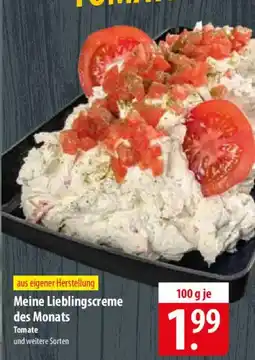 Famila Nord Ost Meine Lieblingscreme des Monats Angebot