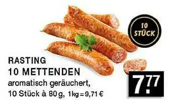 Edeka Zurheide Rasting 10 Mettenden Angebot