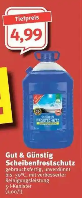 Feneberg Gut & Günstig Scheibenfrostshutz Angebot