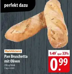 Famila Nord Ost Pan Bruschetta mit Oliven Angebot