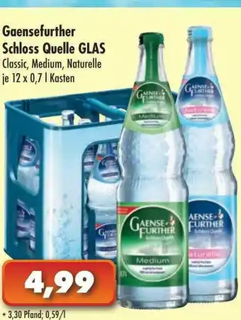 Lösch Depot Gaensefurther Schloss Quelle Glas Angebot