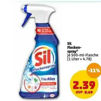 PENNY Sil Fleckenspray Angebot