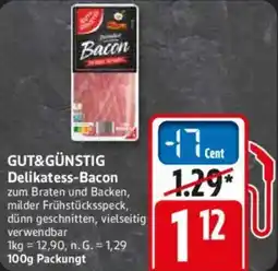 WEZ GUT&GÜNSTIG Delikatess-Bacon Angebot