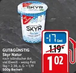 WEZ GUT&GÜNSTIG Skyr Natur Angebot