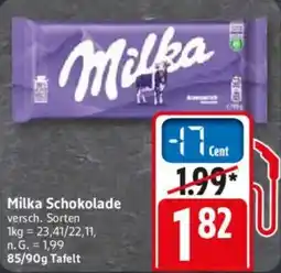 WEZ Milka Schokolade Angebot