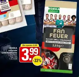 WEZ EDEKA zuhause Grill-Holzkohle Angebot