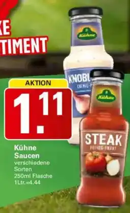 WEZ Kühne Saucen Angebot