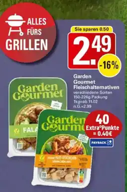 WEZ Garden Gourmet Fleischalternativen Angebot