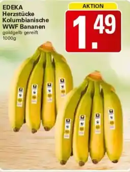 WEZ EDEKA Herzstücke Kolumbianische WWF Bananen Angebot
