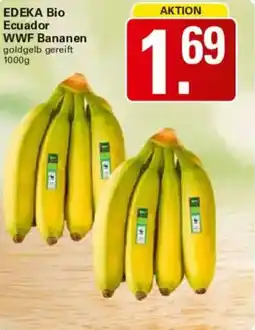 WEZ EDEKA Bio Ecuador WWF Bananen Angebot