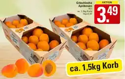 WEZ Griechische Aprikosen Angebot