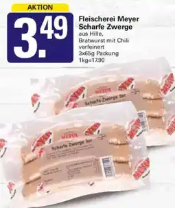 WEZ Fleischerei Meyer Scharfe Zwerge Angebot