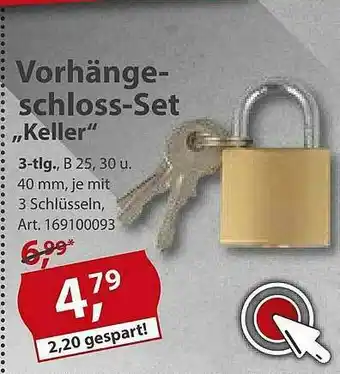 Sonderpreis Baumarkt Vorhänge-schloss-set „keller” Angebot