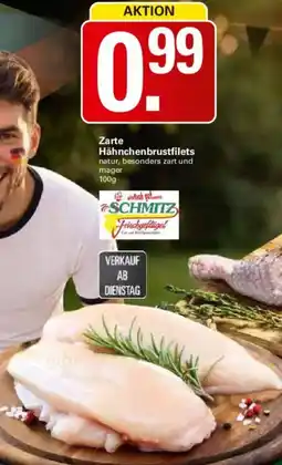 WEZ Schmitz Zarte Hähnchenbrustfilets Angebot