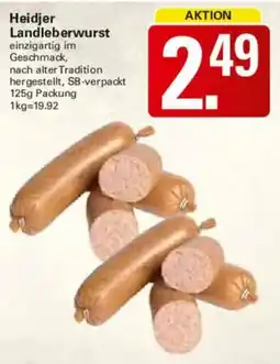 WEZ Heidjer Landleberwurst Angebot