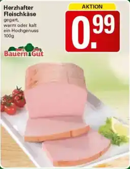 WEZ Bauern Gut Herzhafter Fleischkäse Angebot