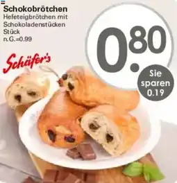 WEZ Schäfer's Schokobrötchen Angebot