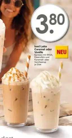 WEZ Iced Latte Caramel oder Vanille Angebot