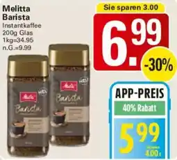 WEZ Melitta Barista Angebot