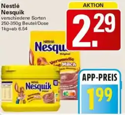WEZ Nestlé Nesquik Angebot