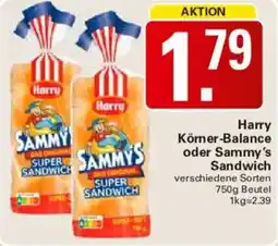 WEZ Harry Körner-Balance oder Sammy's Sandwich Angebot