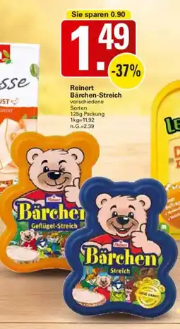 WEZ Reinert Bärchen-Streich Angebot
