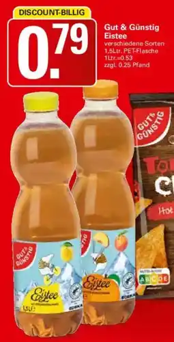 WEZ Gut & Günstig Eistee Angebot