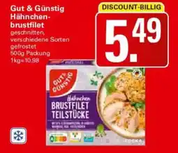WEZ Gut & Günstig Hähnchenbrustfilet Angebot