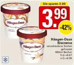 WEZ Häagen-Dazs Eiscreme Angebot