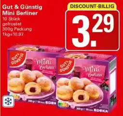 WEZ Gut & Günstig Mini Berliner Angebot