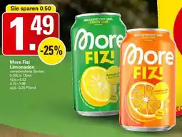 WEZ More Fizi Limonaden Angebot