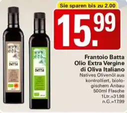 WEZ Frantoio Batta Olio Extra Vergine di Oliva Italiano Angebot