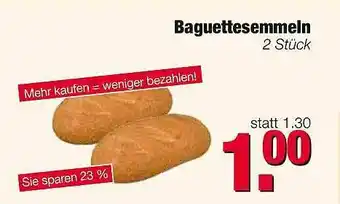 Edeka Scherer Baguettesemmeln Angebot