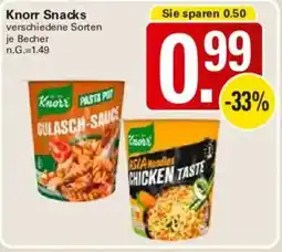 WEZ Knorr Snacks Angebot