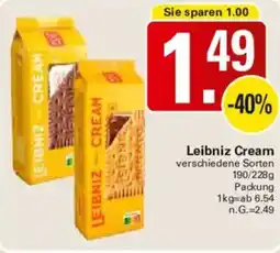 WEZ Leibniz Cream Angebot
