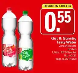 WEZ Gut & Günstig Tasty Water Angebot