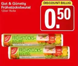 WEZ Gut & Günstig Frühstücksbeutel Angebot