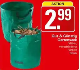 WEZ Gut & Günstig Gartensack Angebot