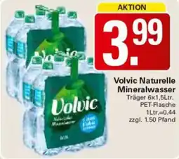WEZ Volvic Naturelle Mineralwasser Angebot