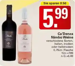WEZ Ca'Denza Nimbo Weine Angebot