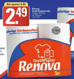 WEZ Renova Textil Küchenrolle Angebot