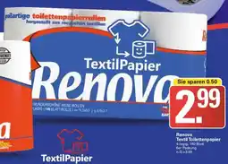 WEZ Renova Textil Toilettenpapier Angebot