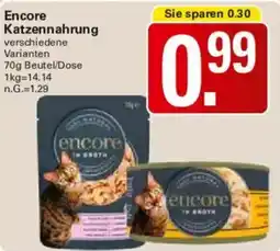 WEZ Encore Katzennahrung Angebot