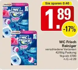 WEZ WC Frisch Reiniger Angebot